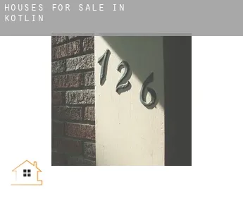 Houses for sale in  Kotlin