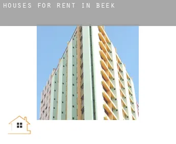 Houses for rent in  Beek