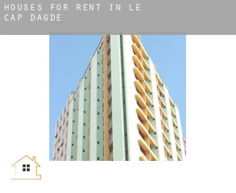 Houses for rent in  Le Cap D'Agde
