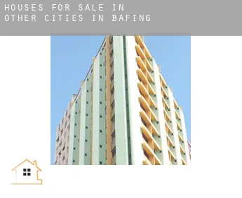 Houses for sale in  Other cities in Bafing