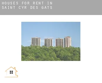 Houses for rent in  Saint-Cyr-des-Gâts