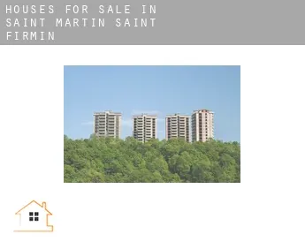 Houses for sale in  Saint-Martin-Saint-Firmin