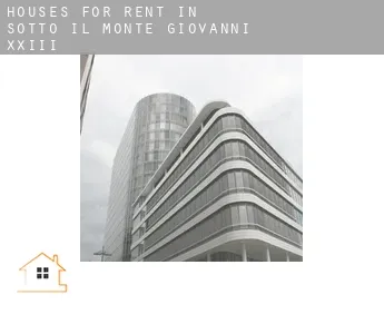 Houses for rent in  Sotto il Monte Giovanni XXIII