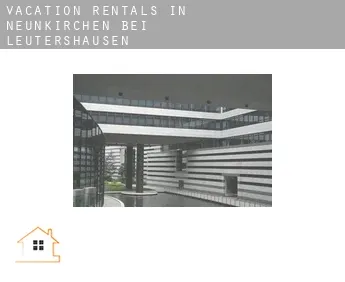 Vacation rentals in  Neunkirchen bei Leutershausen