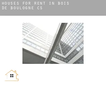 Houses for rent in  Bois-de-Boulogne (census area)