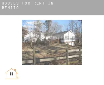 Houses for rent in  Benito