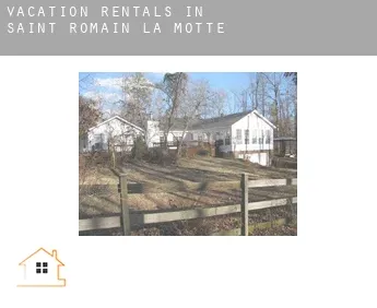 Vacation rentals in  Saint-Romain-la-Motte