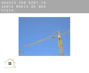 Houses for rent in  Santa Maria da Boa Vista