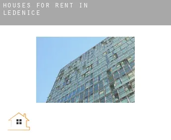 Houses for rent in  Ledenice
