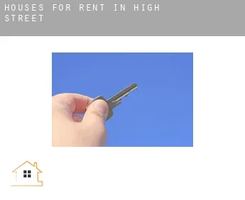 Houses for rent in  High Street