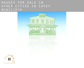 Houses for sale in  Other cities in Cayey Municipio