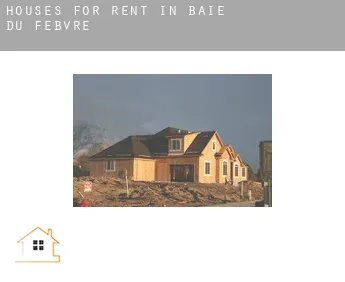 Houses for rent in  Baie-du-Febvre