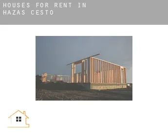 Houses for rent in  Hazas de Cesto