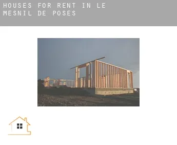 Houses for rent in  Le Mesnil de Poses