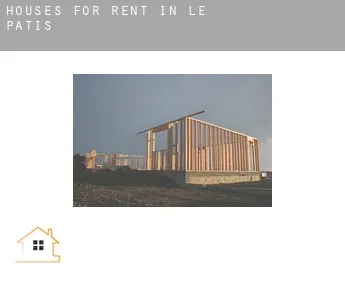 Houses for rent in  Le Patis