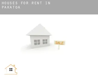 Houses for rent in  Pakatoa
