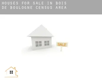 Houses for sale in  Bois-de-Boulogne (census area)