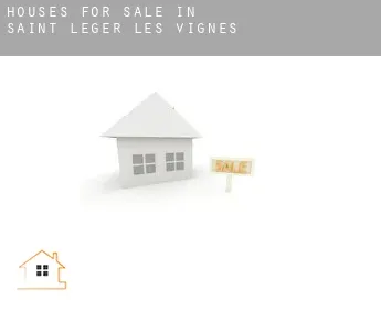 Houses for sale in  Saint-Léger-les-Vignes