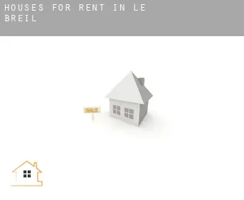 Houses for rent in  Le Breil