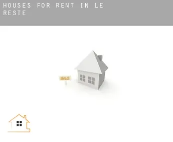 Houses for rent in  Le Reste