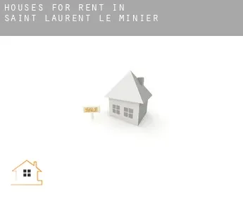 Houses for rent in  Saint-Laurent-le-Minier