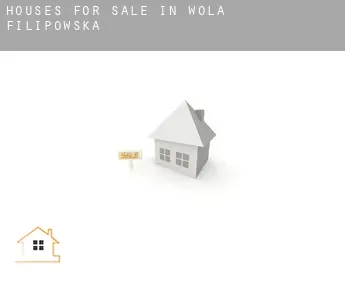 Houses for sale in  Wola Filipowska