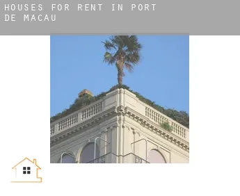 Houses for rent in  Port de Macau