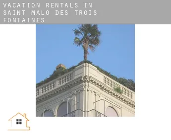 Vacation rentals in  Saint-Malo-des-Trois-Fontaines