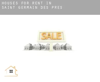 Houses for rent in  Saint-Germain-des-Prés