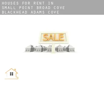 Houses for rent in  Small Point-Broad Cove-Blackhead-Adams Cove