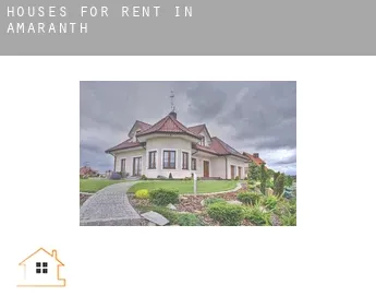 Houses for rent in  Amaranth
