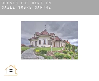 Houses for rent in  Sablé-sur-Sarthe