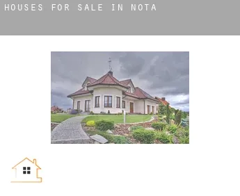 Houses for sale in  Nota