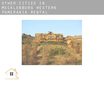 Other cities in Mecklenburg-Western Pomerania  rental property