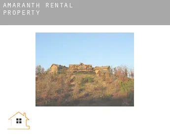 Amaranth  rental property