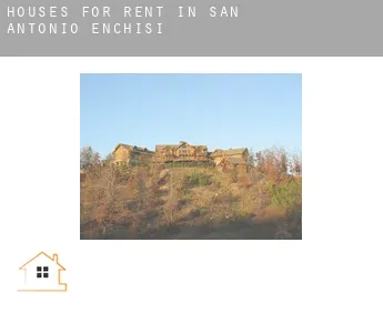Houses for rent in  San Antonio Enchisi