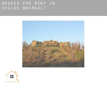 Houses for rent in  Usclas-d'Hérault