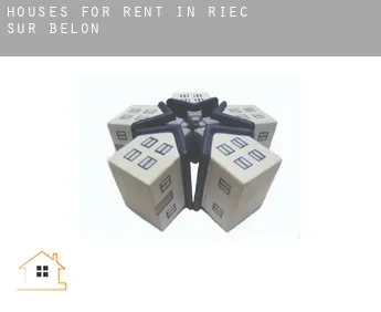 Houses for rent in  Riec-sur-Belon
