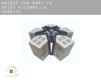 Houses for rent in  Saint-Étienne-la-Geneste