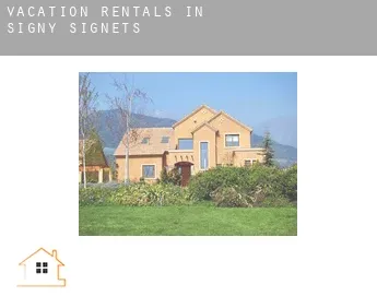 Vacation rentals in  Signy-Signets