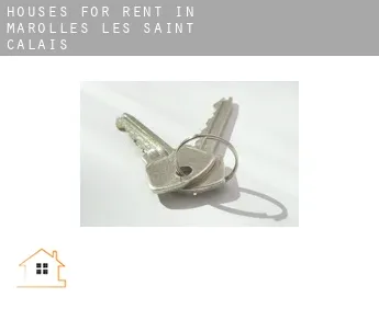 Houses for rent in  Marolles-lès-Saint-Calais