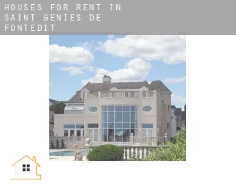 Houses for rent in  Saint-Geniès-de-Fontedit