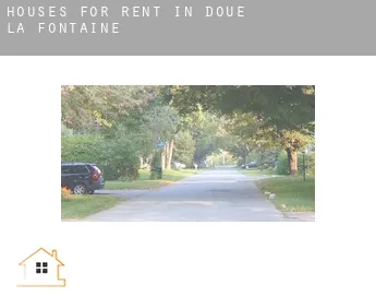 Houses for rent in  Doué-la-Fontaine