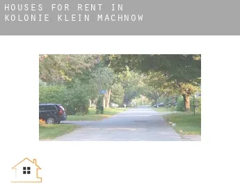 Houses for rent in  Kolonie Klein Machnow
