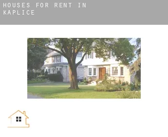 Houses for rent in  Kaplice