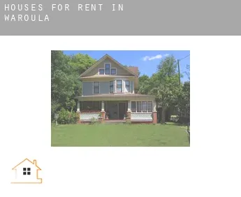 Houses for rent in  Waroula