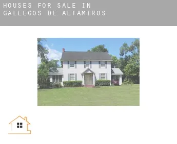 Houses for sale in  Gallegos de Altamiros