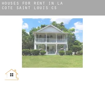 Houses for rent in  Côte-Saint-Louis (census area)
