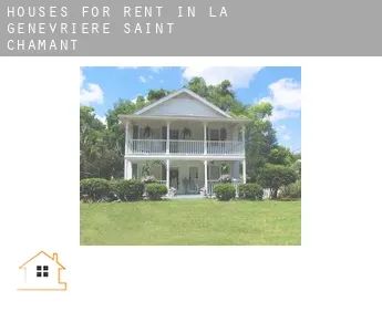 Houses for rent in  La Genèvrière, Saint-Chamant