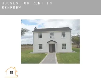 Houses for rent in  Renfrew